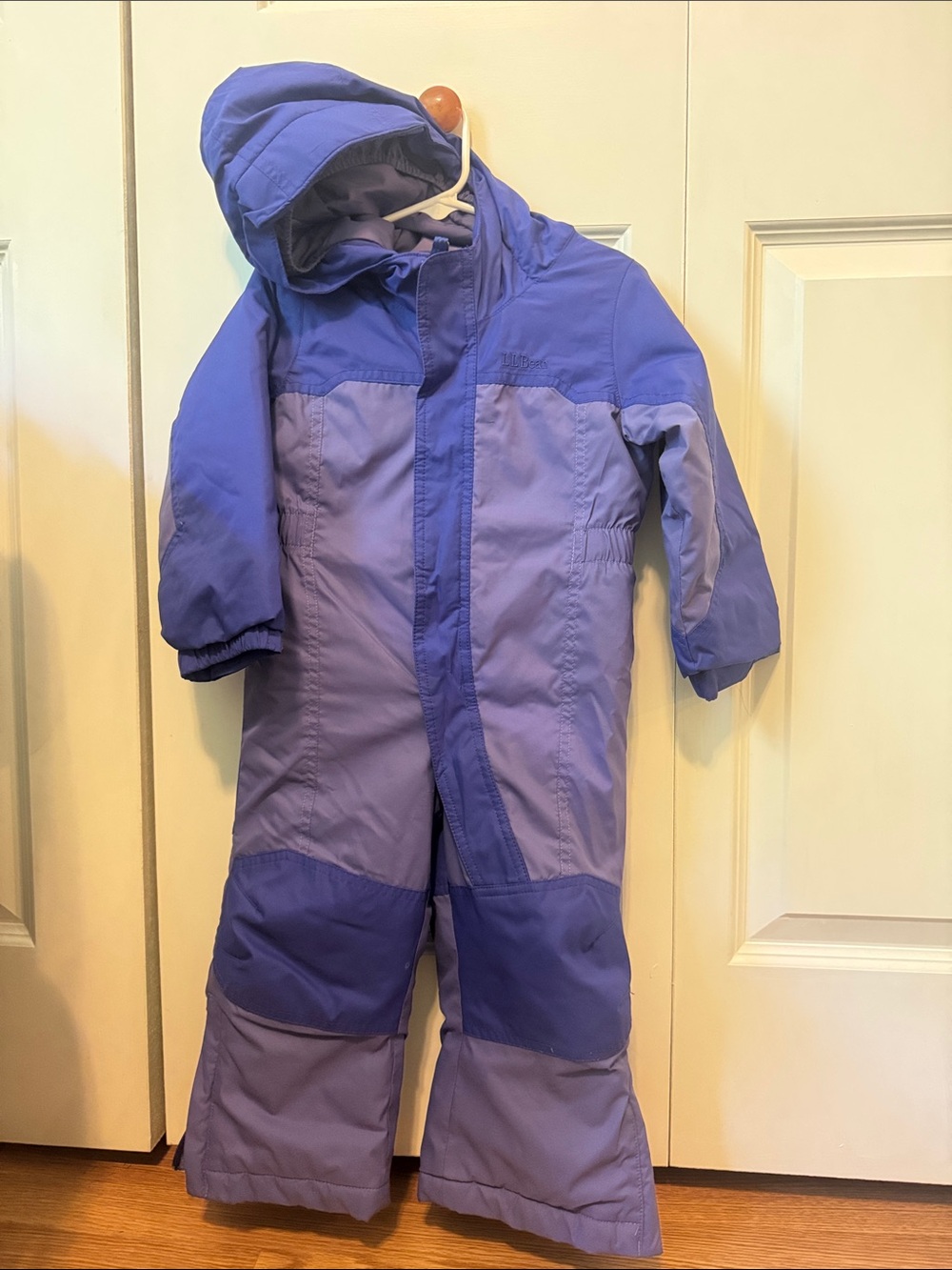 Kids Purple Snowsuit - Insulated One-Piece